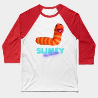 Slimey the Worm Baseball T-Shirt